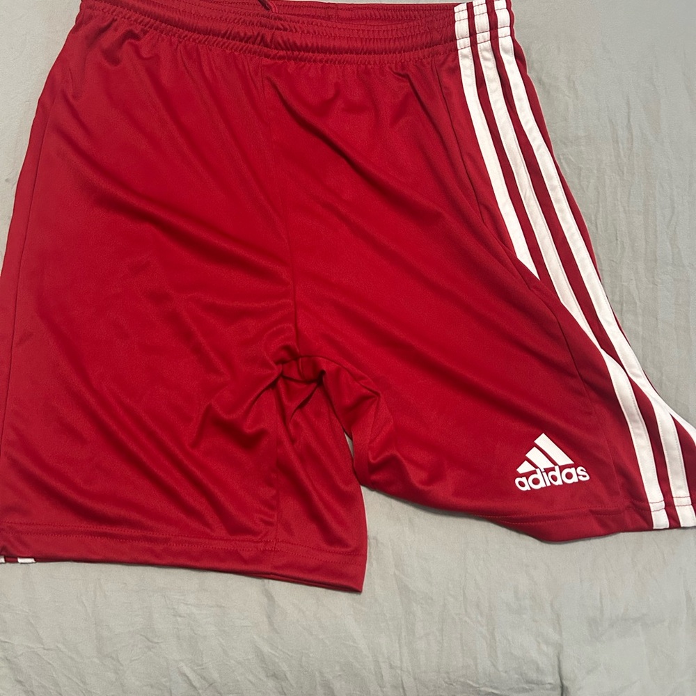 Adidas Men's Crimson Athletic Shorts